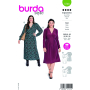 Sewing pattern Dress Women, Burda 5748, En/Ger/Fr