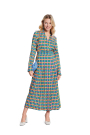 Pattern Dress Ladies Burda 5767, En/Ger/Fr
