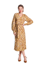 Sewing pattern Dress Ladies, Burda 5777, GB/DE/NL/FR