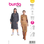Naaipatroon Jurk Dames Burda 5798, Nl/Dui/En/Fr