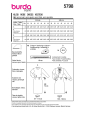 Naaipatroon Jurk Dames Burda 5798, Nl/Dui/En/Fr