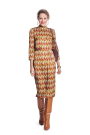 Naaipatroon Jurk Dames Burda 5798, Nl/Dui/En/Fr