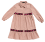 Patron Burda 9217 robe enfant, version papier, en français