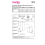 Naaipatroon jurk en blouse, Burda 5918, Nl/Dui/En/Fr