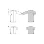 Naaipatroon jurk en blouse, Burda 5918, Nl/Dui/En/Fr