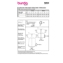 Naaipatroon jurk en blouse, Burda 5934, Nl/Dui/En/Fr