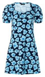 Patron Burda 9214 top / robe enfant, version papier, en français