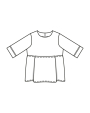 Patron Burda 9226 robe / blouse enfant, version papier, en français