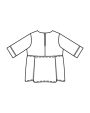 Patron Burda 9226 robe / blouse enfant, version papier, en français