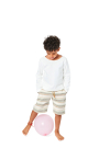 Patron Burda 9261 pantalon, short, t-shirt enfant, taille 98-128, en français