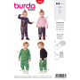 Naaipatroon combinatie, Burda Kids 9293, Dui/En/Fr