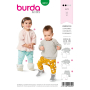 Patron Burda Kids 9312 Coordonnés, en français