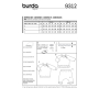 Patron Burda Kids 9312 Coordonnés, en français
