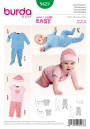 Naaipatron Combinatie, Burda 9423, Dui/En/Fr
