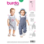 Patron Burda 9337 Salopette, en français