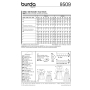 Naaipatron DIRNDL, Burda 9509, Dui/En/Fr