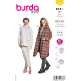 Schnittmuster Mantel & Jacke Damen, Burda 5794