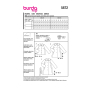 Patron Burda 5872 manteau & veste femme, en français