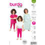 Patron Burda 9218 chemise de nuit / pyjama enfant, version papier, en français