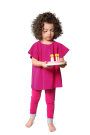 Patron Burda 9218 chemise de nuit / pyjama enfant, version papier, en français