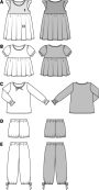 Naaipatron Nachtkleding, Burda 9432, Dui/En/Fr