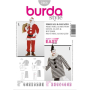 Patron Burda 2466 Déguisement Père Noël & Bouffon, en français