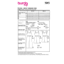 Naaipatroon jumpsuit, Burda 5905, Nl/Dui/En/Fr