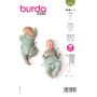 Naaipatroon jumpsuit, Burda Kids 9258, Dui/En/Fr