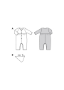 Naaipatroon jumpsuit, Burda Kids 9258, Dui/En/Fr