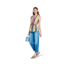 Patron Burda 5914 combinaison & chemisier femme, en français