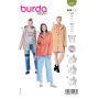 Naaipatroon parka, Burda 5923, Nl/Dui/En/Fr
