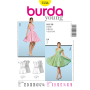 Patron Burda 7556 Robe, en français