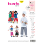 Patron Burda 2506 Déguisement Priate, Max et Moritz, Petit Pierre Malpeigné, en français