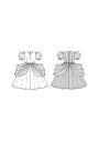 Naaipatroon Princess, Burda 4364, Dui/En/Fr