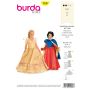 Paper patterns Princess and Snow white, Burda 2480, Dui/En/Fr
