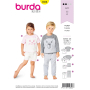 Naaipatroon Burda Pyjama, Burda 9326, Dui/En/Fr