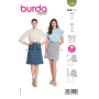 Naaipatroon rok, Burda 5930, Nl/Dui/En/Fr