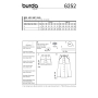 Naaipatroon rok, Burda 6252, Nl/Dui/En/Fr