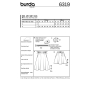 Schnittmuster Rock, Burda 6319