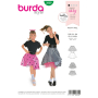 Patron Burda 2809 Jupe Rock 'N' Roll, en français