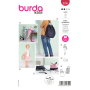 Naaipatroon school accessoires, Burda 9256, Nl/Dui/En/Fr
