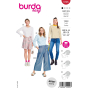 Naaipatroon Burda 5705 Shirt, Nl/Dui/En/Fr