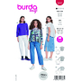 Naaipatroon shirt, Burda 5831, Nl/Dui/En/Fr