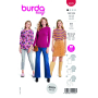 Naaipatroon shirt, Burda 5876, Nl/Dui/En/Fr