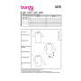 Naaipatroon shirt, Burda 5876, Nl/Dui/En/Fr