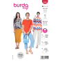 Naaipatroon shirt, Burda 5926, Nl/Dui/En/Fr