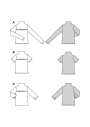 Naaipatroon Shirt Dames, Burda 5774, NL/GB/DE/FR