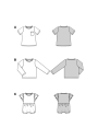 Patron Burda 9205 t-shirt enfant, version papier, en français