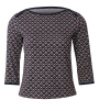 Naaipatroon shirt en jurk, Burda 5985, NL/Dui/En/Fr