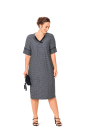 Naaipatroon shirt en jurk, Burda 6018, Nl/Dui/En/Fr